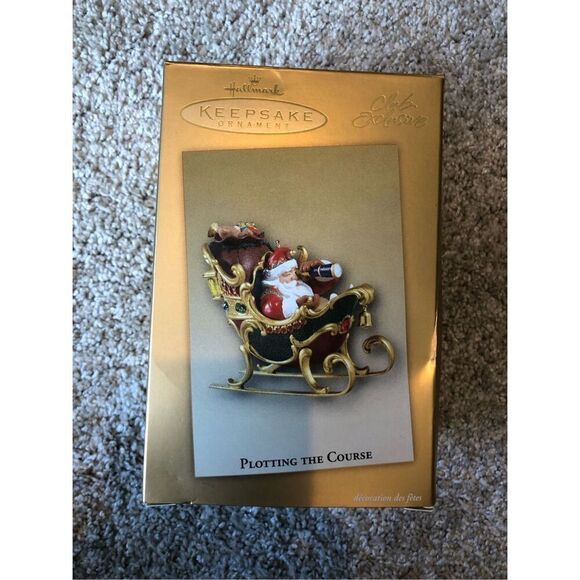 Hallmark Keepsake Club Exclusive “Plotting the Course” Christmas Ornament NWT - Picture 9 of 10